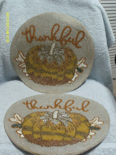 Set beaded thankful - beaded,