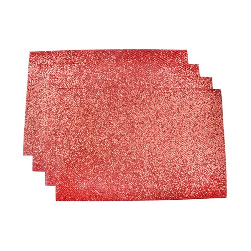 Set placemats glitter - 4,