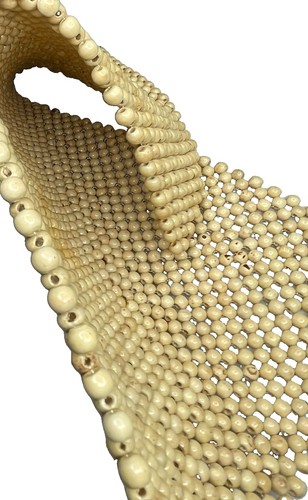 Small wooden bead - bead, flexible