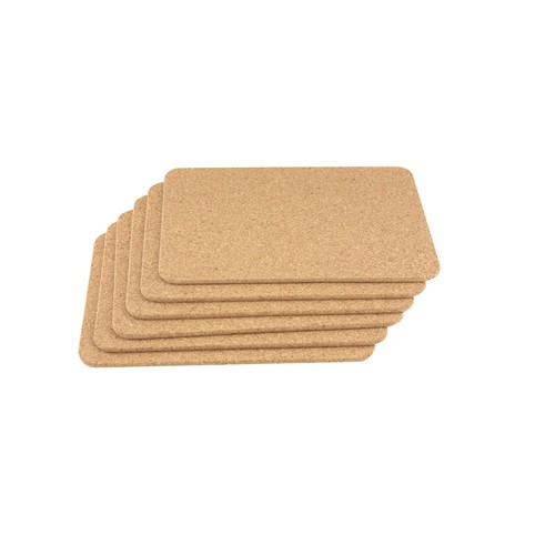 Cork rectangle trivet mat - rectangle,
