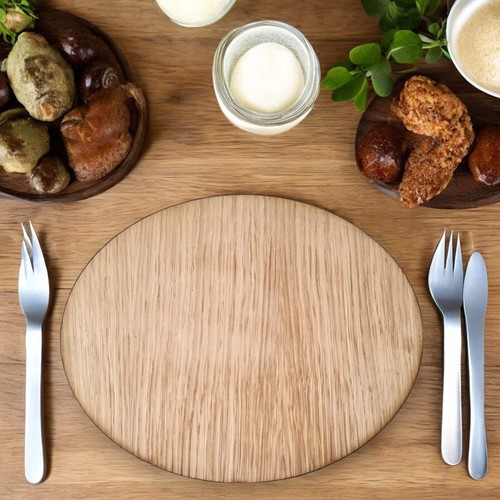 Oval placemat set - oval,