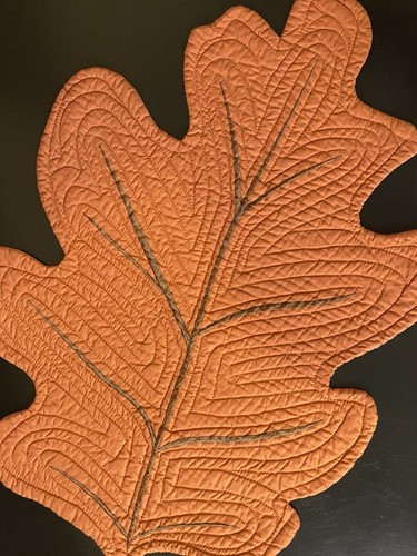 Autumn fall oak leaf - (4),