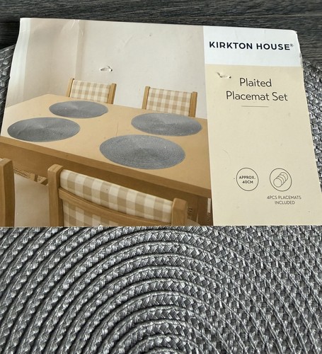 Set round woven placemats - woven,