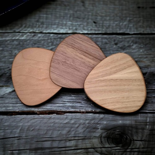 Pebble shape wooden - pebble, placemats